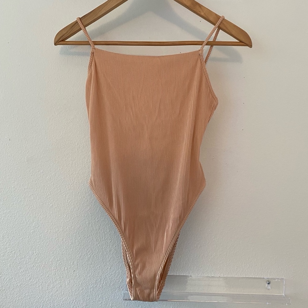 Topshop square neck one piece